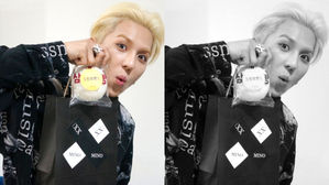 [SBS Star] MINO Impresses Fans with a Gift to Keep Themselves Warm Outside