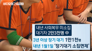 [단독] 남아도는 사회복무요원&hellip;내년 1만 1천 명 '병역면제'