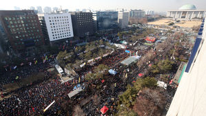 '카풀영업 중단' 여의도 대규모 택시 집회…일대 교통대란 우려