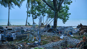 트럼프, 인도네시아 쓰나미 피해에 "회복과 치유 기원"