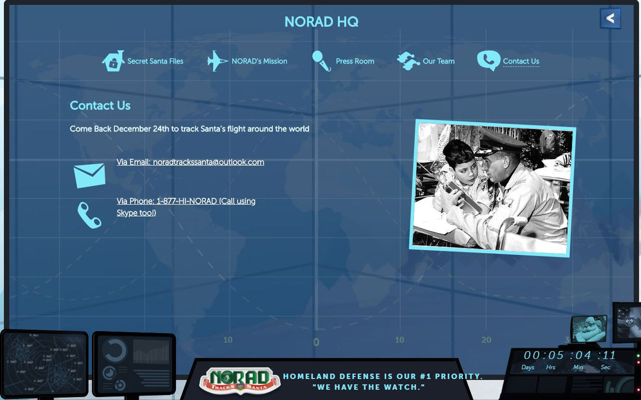 [취재파일] 美 북미우주방위사령부(NORAD)는 왜 산타를 추적할까?/자료사진