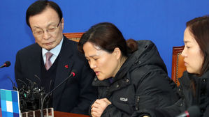 고 김용균 씨 어머니, 국회 찾아 "정부가 죽인 것이나 마찬가지"