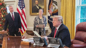 트럼프 "2차 북미 정상회담 고대"&hellip;대화 의지 거듭 표명