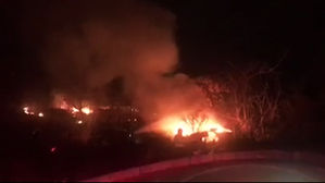 [제보] 터널 위로 솟구치는 불길&hellip;경기 팔당1터널 화재