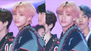 [SBS Star] VIDEO: BTS V Makes His Fans Go Wild Just by Looking at the Camera