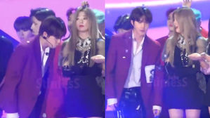 [SBS Star] VIDEO: EXO SUHO & Red Velvet SEULGI's Sweet Interaction Make Many Smile