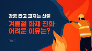 [라이프] 강풍 타고 퍼지는 산불…겨울철 화재 진화 어려운 이유는?