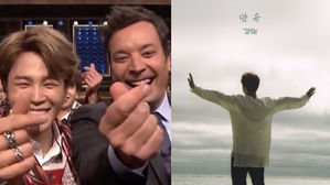 [SBS Star] Jimmy Fallon Gives a Shout Out to BTS JIMIN & His Solo Track 'Promise'