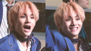 [SBS Star] VIDEO: BTS V Gets Excited After Spotting His Parents at a Music Festival