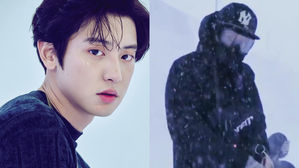 [SBS Star] A Snowstorm Rages over EXO CHANYEOL While Snowboarding?
