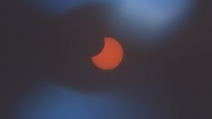 [영상토크] 새해 첫 부분일식 관측