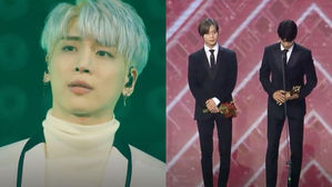 [SBS Star] SHINee JONGHYUN Wins 'Bonsang' at 'Golden Disc Awards'