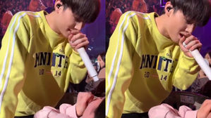 [SBS Star] VIDEO: GOT7 JB Almost Gives One Fan a Heart Attack by Singing Right in Front of Her