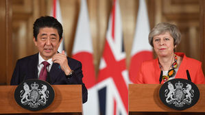 英&middot;日 정상회담서 협력 논의&hellip;아베 "브렉시트 합의 지지"