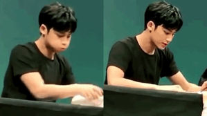 [SBS Star] SEVENTEEN MINGYU Shocks Everyone with His Good Looks in Just 3 Seconds