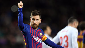 메시, 스페인 라리가 최초 개인 통산 400골