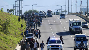 온두라스 이어 엘살바도르서도 캐러밴 350명 미국 향해 출발