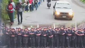 美 연방정부 '셧다운' 26일째&hellip;이민자 행렬-경찰 충돌