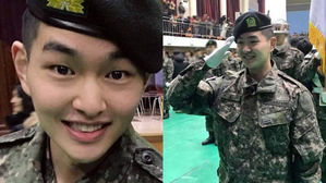 [SBS Star] SHINee ONEW Completes His Basic Military Training!