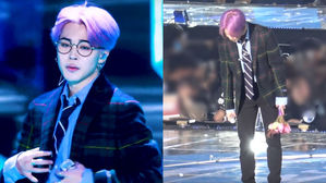 [SBS Star] VIDEO: JIMIN Looks for Something in the Middle of BTS' Performance?