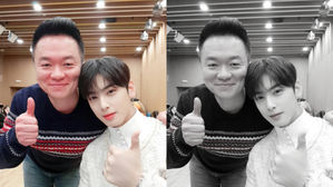 [SBS Star] Cha Eun-woo's Handsome & Tiny Face Make People Think Photos Are Photoshopped