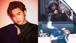 [SBS Star] The Reason Behind SUHO's Cute Behavior at the Airport Finally Gets Unveiled