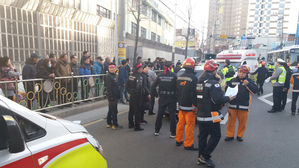 '블랙박스도 없고&hellip;' 24명 다친 가두행진 교통사고 조사 난항