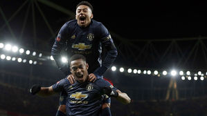 맨유, 아스널 꺾고 FA컵 16강 합류&hellip;솔샤르 체제 8연승