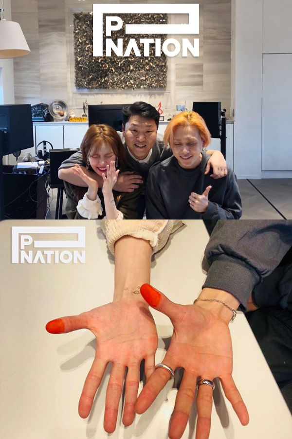 HyunA & E'DAWN & PSY