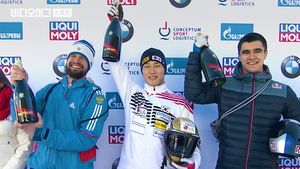 [풀영상] '아이언맨' 윤성빈 세계 1위 등극하던 순간