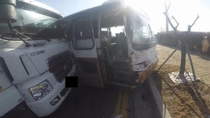 인천서 트럭-통근버스 충돌&hellip;1명 다쳐