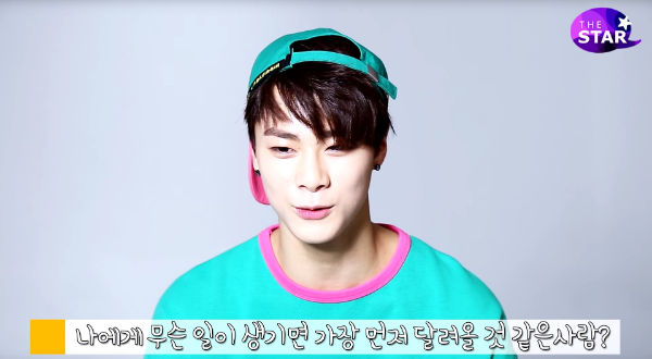 GFRIEND's SINB & ASTRO's MOON BIN