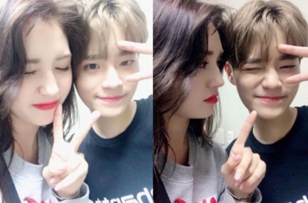 I.O.I'S Somi & Wanna One's Lee Dae Hwi