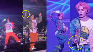 [SBS Star] JAEHYUN & TAEYONG's Excitement Leads to Their Light Sticks Breaking in Half