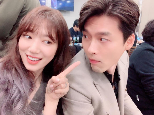 Park Shin Hye and Hyun Bin