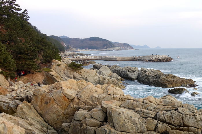 블루로드 B코스는 바다와 하늘이 함께 걷는 길이다.