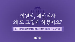 [마부작침] 2019 예산회의록 전수분석- ⑥ 신규사업 예산 편성을 적극 주장한 의원들은 누구인가