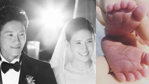 [SBS Star] Ji Sung ♥ Lee Bo Young's Second Child Is Born!