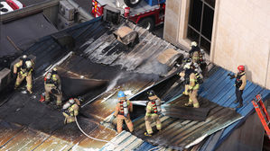 서울 명동 중식집 점심시간 화재&hellip;1명 부상&middot;40여 명 대피