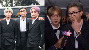 [SBS Star] Why Did BTS RM Choose to Wear Glasses at the GRAMMYs?