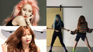 [SBS Star] VIDEO: HA:TFELT Dances with HyunA for the First Time in 12 Years!