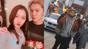 [SBS Star] Former EXO LUHAN & His Girlfriend Spotted in Seoul on Valentine's Day