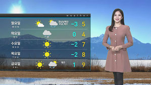 [날씨] 일요일 아침까지 추워요&hellip;미세먼지 보통 수준