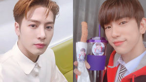 [SBS Star] GOT7 JACKSON Sends Snacks to JINYOUNG to Support His Upcoming Drama