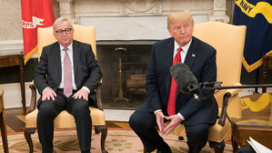 美-EU 관세&middot;맞불 관세 경고 교환