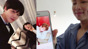 [SBS Star] BTS Members Find JUNGKOOK Sleeping So Cute that They Never Skip Taking Photos