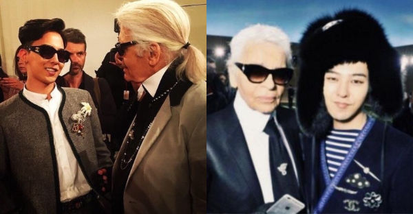 G-DRAGON, Karl Lagerfeld