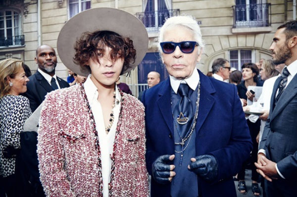 G-DRAGON, Karl Lagerfeld