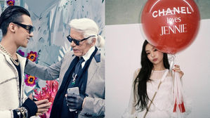 [SBS Star] G-DRAGON & JENNIE Pay Tribute to Karl Lagerfeld