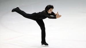 피겨 차준환, 4회전 점프 없이 동계체전 쇼트 1위